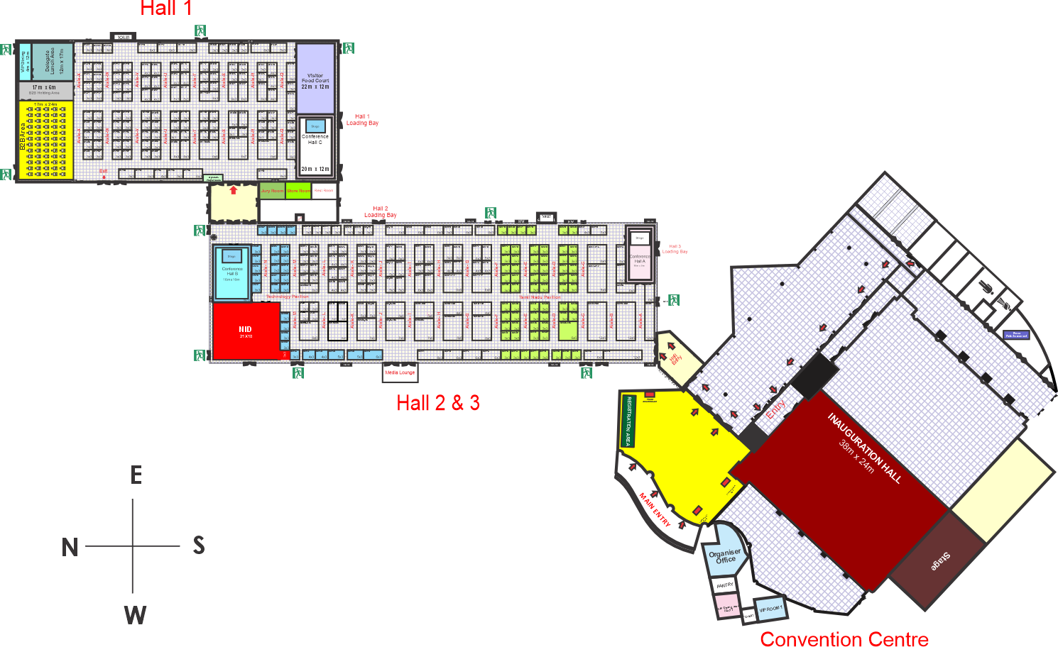 IESS XII Venue Layout